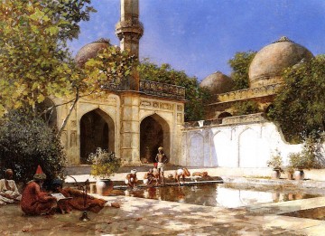  moschee - Die Zahlen im Hof einer Moschee Persisch Ägypter indisch Edwin Lord Weeks